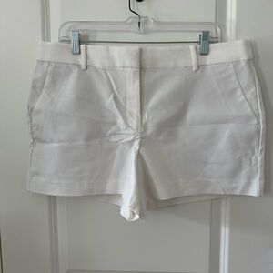 Loft Riviera White Shorts Size 14